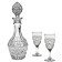 Vinia liqueur set: 1 decanter, 750 ml + 6 glasses of 80 ml