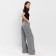 Women's pants Minaku: classic color gray, river 52