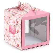 Confectionery box with a window, a chest, 