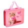 Folder with A4 handles, 330 x 260 x 75 mm, plastic, pens, calligrata "cat"