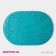 Bath and toilet rug “fluffy”, 40 × 60 cm, blue color