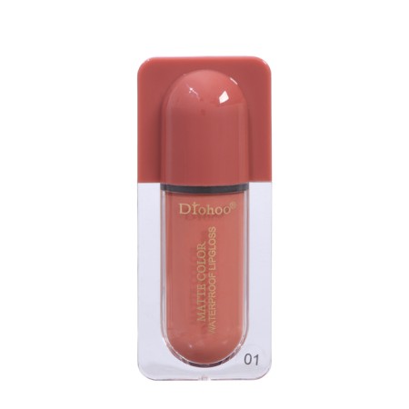 Lip gloss matte, waterproof, tinted mix-5
