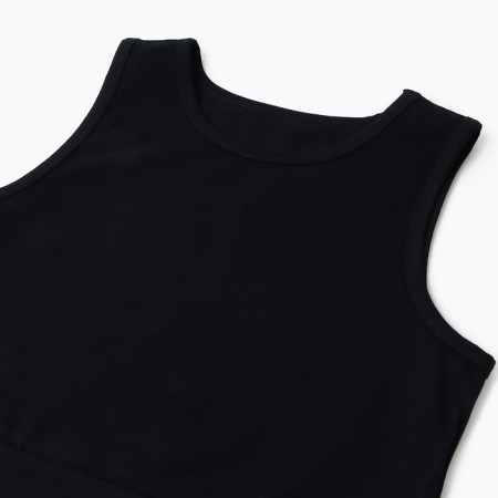 Top female, black color, size 48 (l)
