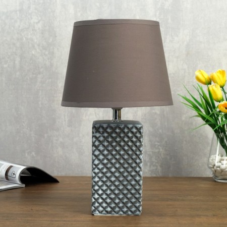 Table lamp 32165/1 E14 40W gray 20x20x34 cm Risalux