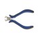 Picking pink tundra mini, nickelled, two -component handles, 105 mm