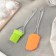 A set for baking shares "ice", 2 items: a shovel 24 cm, brush 21 cm, color mix