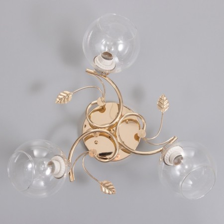 Aleste chandelier 3x60W E27 gold 52x52x23cm-3