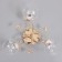 Aleste chandelier 3x60W E27 gold 52x52x23cm
