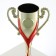 Cup 187, award figure, gold, a stone, 22.8 x 11.5 x 7 cm.