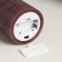 Burgundy LED candle, 7.5 × 12.5 × 7.5 cm, wax, plastic, batteries AAAX2 (not in the kit), glow warm white