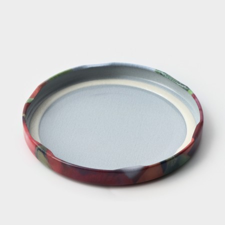 Conservation cover "Elite", TO-89 mm, screw, varnished, packaging 20 pcs, color mix-3