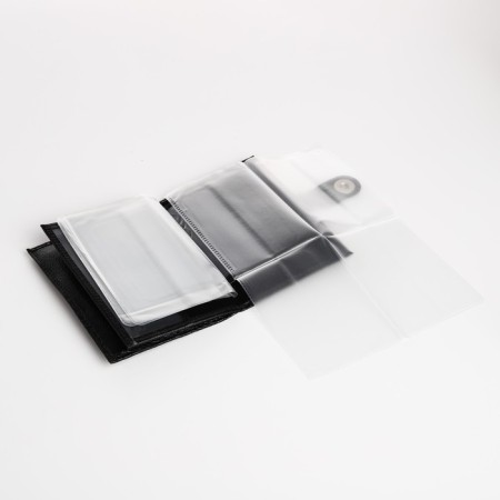 Cover on the magnet, for auto documents and passports, black color-4