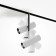 Technical TR005-4-2x12W-DS-BW, LED, 24 W, 193x160x362 mm, 1802 lm, white and core
