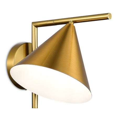 Sconces st. SL1007.201.01. Dizzie. 1x40 watts, E27, 20x22 cm, brass color-2