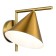 Sconces st. SL1007.201.01. Dizzie. 1x40 watts, E27, 20x22 cm, brass color
