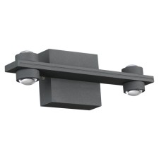 Calle lamp, 8x8W LED, 4000K, 680LM, IP54, gray color.