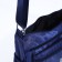 Bag Cross-Bodi with a zipper, blue color