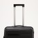 Middle suitcase 24 ", lightning department, code castle, 4 wheels, black color