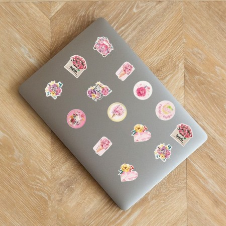 Stickers stickers "Happiness inside", 7 × 7 cm-4