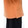 Jacket for boys, height 110 cm, orange color