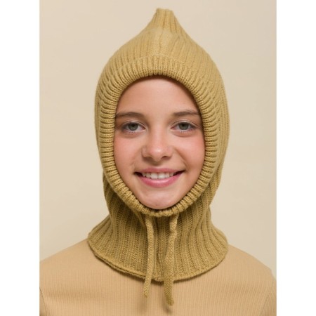 Children's hat, size 53-54, beige color