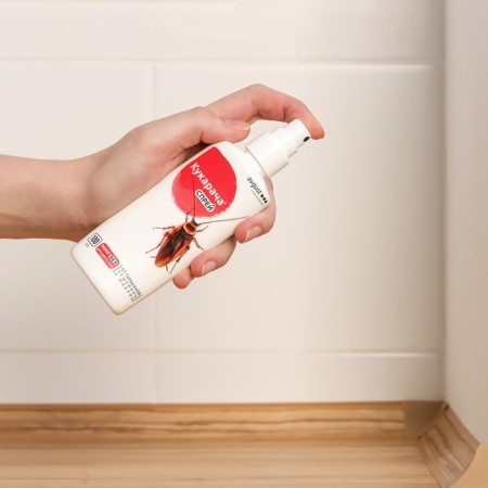 A means for destroying cockroaches, scalys, mokritz "Kukaracha" spray, 100 ml-5