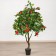 Artificial bush "Kustovaya rose" with a pot, 120 cm, mix