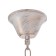 Bridget chandelier 5he14 40W patinated gold 59x59x32 cm Bayerlux