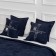 Cover with pillowcases "Bridget", size 230x250 cm, blue color