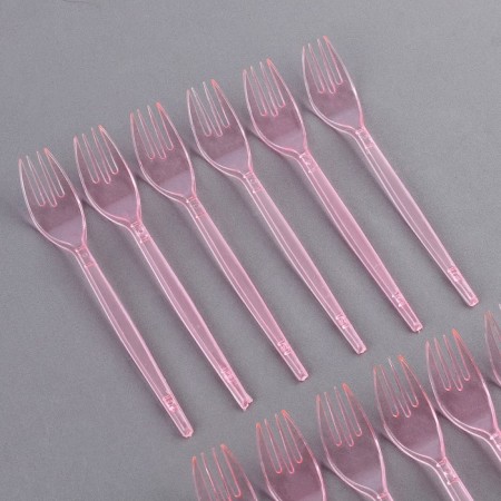 Plugs are plastic, in the set 12 pcs., Pink color-1