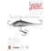 Balancir Lucky John Baltic 5 + tee, 5 cm, color 13h blister