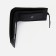 Male purse for magnet, department for bills, for maps, for coins, black color
