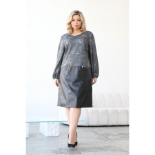 Female dress, size 52, black color
