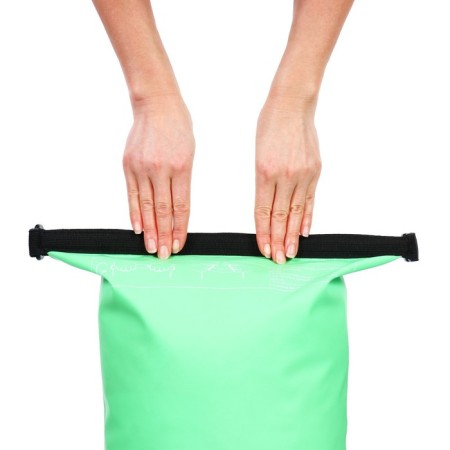 Yugana hairshome, PVC, waterproof 20 liters, one belt, green-10