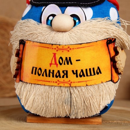 Brownie Gosha "House - Full Cup", in a cap, 16 x 12 cm, mix-3