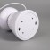 Light device "Ball on the stand" 10 cm, speaker, glow RGB, 220 V