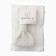 Knitted bandage for a girl crumb I, rr 17 cm, milk