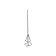 Mixer for building mixtures Sibrtek 84771, hexagonal shank, 80x8x400 mm