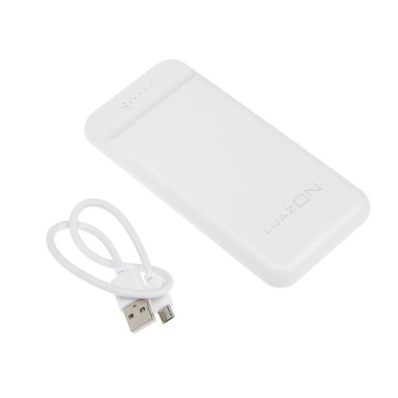 External battery Luazon PB-29, Li-Pol, 10,000 mAh, 2 USB, Type-C, MicroUSB, 2.1 A/1 A-3