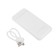 External battery Luazon PB-29, Li-Pol, 10,000 mAh, 2 USB, Type-C, MicroUSB, 2.1 A/1 A
