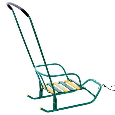 Sled "breeze 6", green color-2