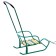 Sled "breeze 6", green color