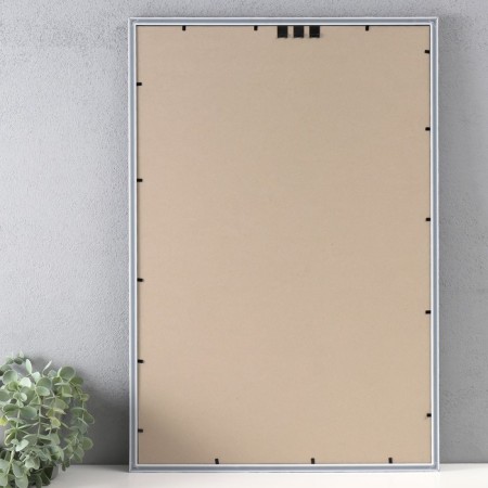 Photo frame plastic "Frosty silver style" 40x60 cm, frosty silver-2