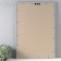 Photo frame plastic "Frosty silver style" 40x60 cm, frosty silver