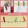 Brongs multi -colored decorative "classics" (set of 20 pcs) 3.5 cm, 10 colors