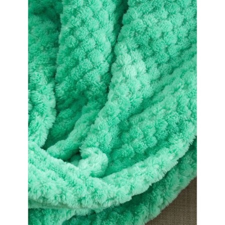 SPLash blanket, size 200x200 cm, green color-1