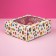 The box is self-assembly, the cover is, with the window, the "bright gift" 14.5 x 14.5 x 6 cm