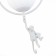Suspension EVOLUCE. Sle115113-01. Tenato. 1x60 W, E27, 25x25x25 cm, white color
