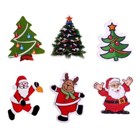 Set for the decor "New Year came" 24 pcs., Mix-1