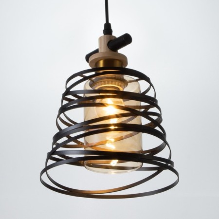 Lamp Bayerlux 2123/1bk E27 40W Black 15x15x100 cm-1